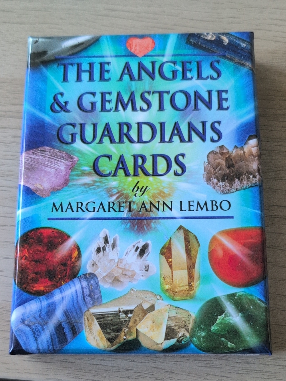 The Angels And Gemstones Guardian Oracle Cards